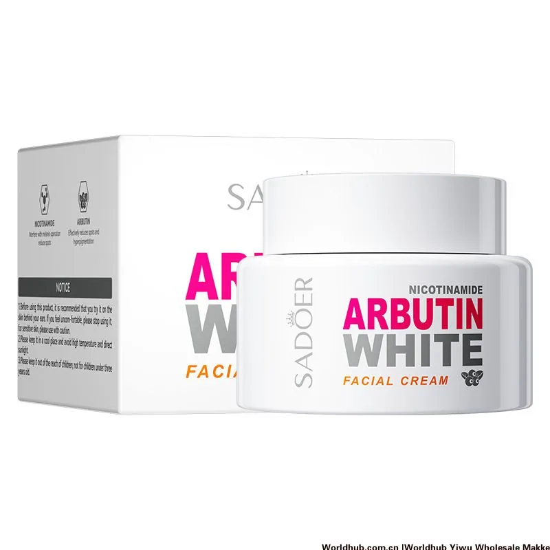 SADOER Nicotinamide essence Cream Size and Capacity Marking Chart Clear Specifications Cross border Skin Care face cream Port