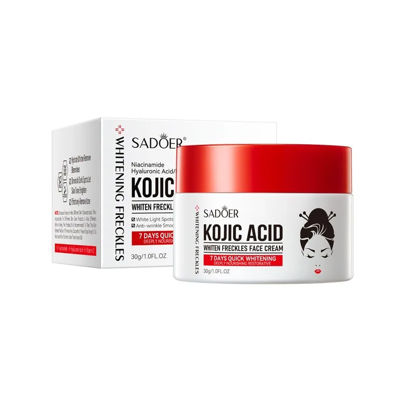 SADOER Kojic Acid Whitening and Spot Removal Cream Brightening and Rejuvenation Melanin Cream Cross-border Foreign Trade Whol