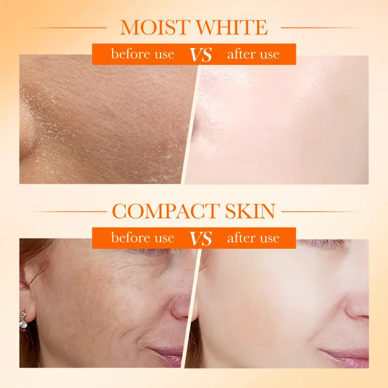 Detailed close-up of SADOER Vitamin C whitening and brightening face cream, moisturizing, cross-border e-commerce wholesale, 