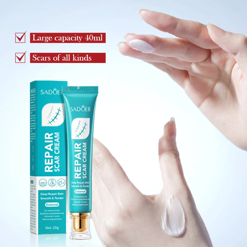 Comparison of Moisturizing and Rejuvenating Effects of SADOER Burn Scar Repair Cream Before and After Use Manufacturer Wholes