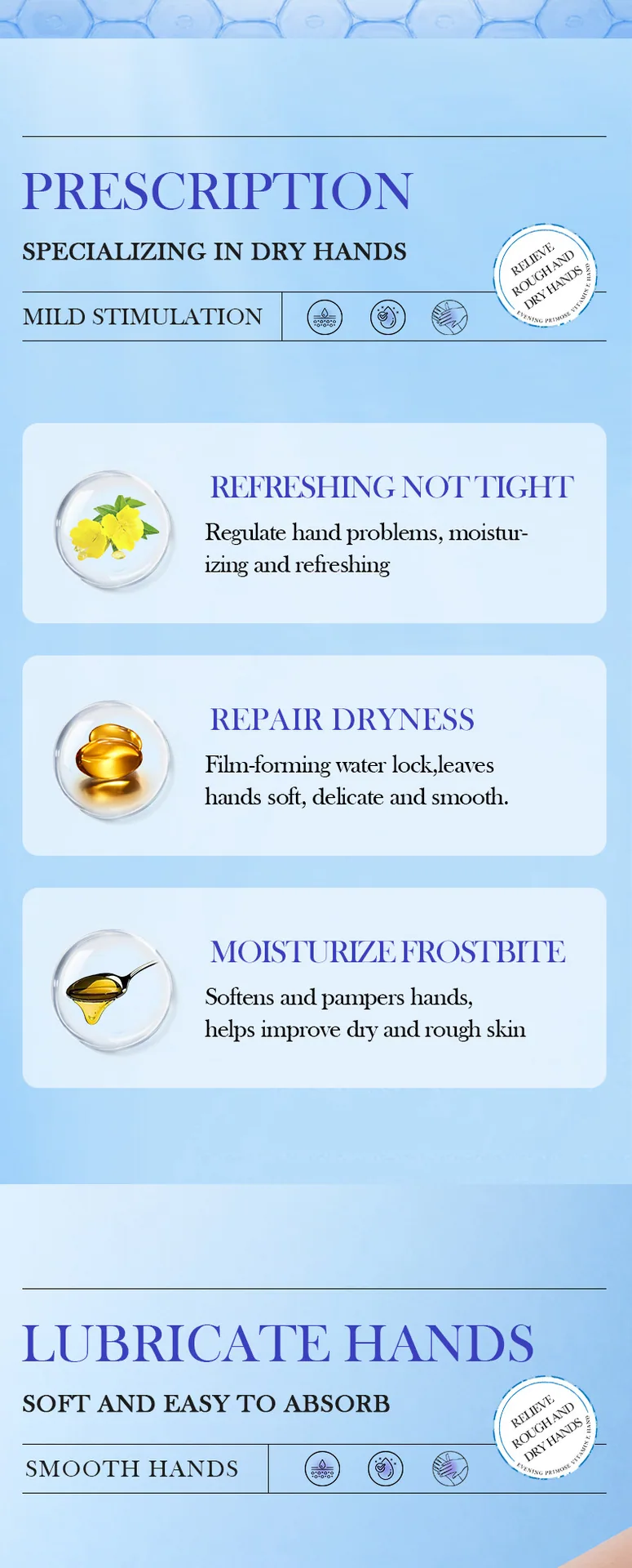 SADOER Vitamin E Milk Moisturizing Cream Composition Texture Comparison Milk White Cream High Moisturizing Power