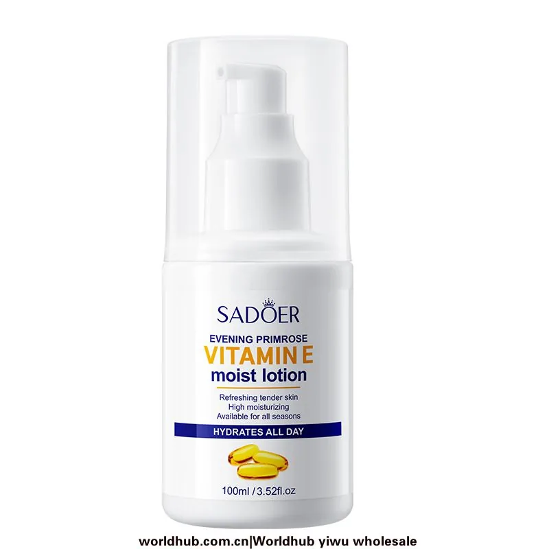 SADOER Vitamin E Milk facial mask Cream Physique Details Close up Display of High Moisture and Skin Revitalizing Ingredients