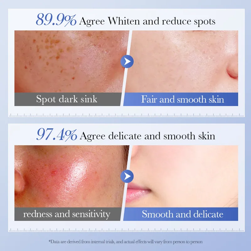 SADOER whitening essence lotion texture display, a lightweight and easily absorbable moisturizing and brightening toner
