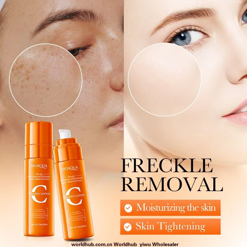 BIOAQUA Vitamin C Whitening Antioxidant Emulsion Hydrating Moisturizing Essence Emulsion Foreign Trade Cross-border - Skin Ca
