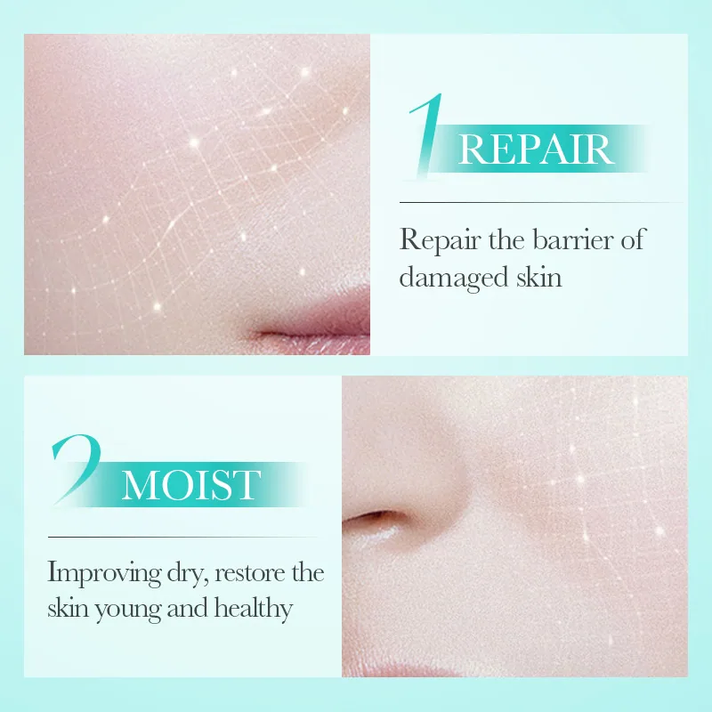 BIOAOUA moisturizing and repairing lotion texture display, white emulsion essence milk extensibility and skin friendly touch 