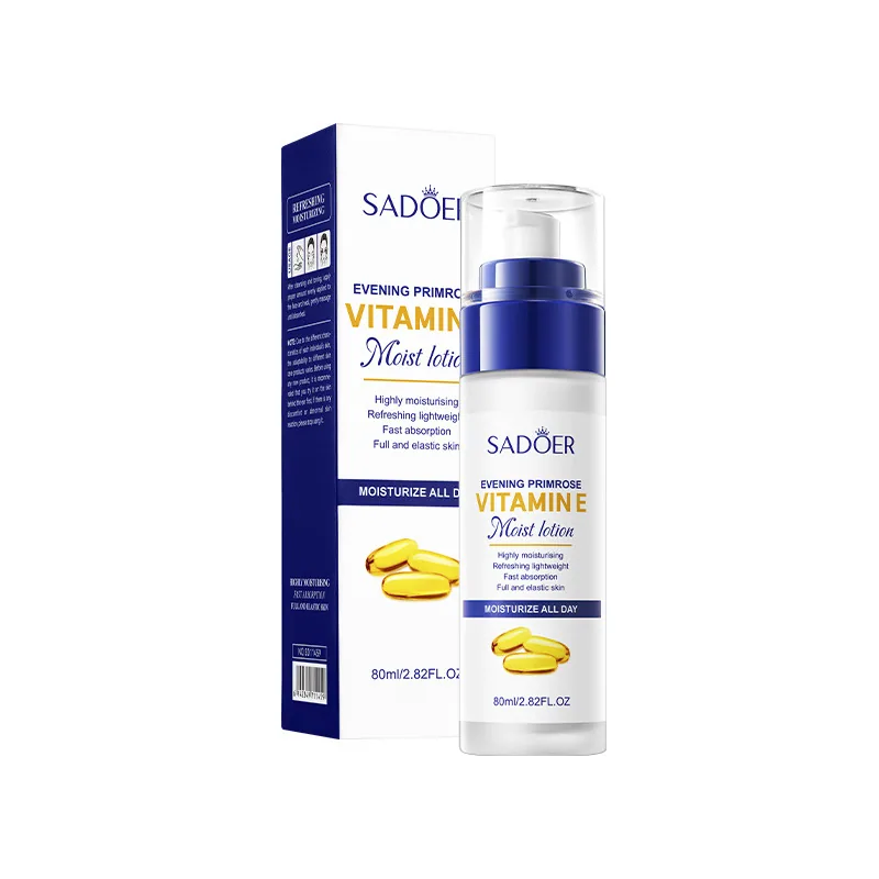 SADOER Evening Primrose Vitamin E High Moisturizing Emulsion Moisturizing and Firming Water Emulsion Cross-border Foreign Tra