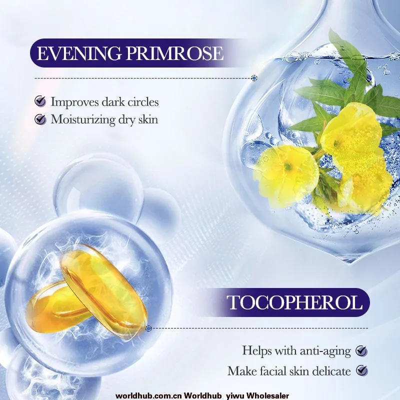 SADOER Evening Primrose Vitamin E lotion Bottle Front Detail High moisturizing Firming Emulsion Cross border E-commerce