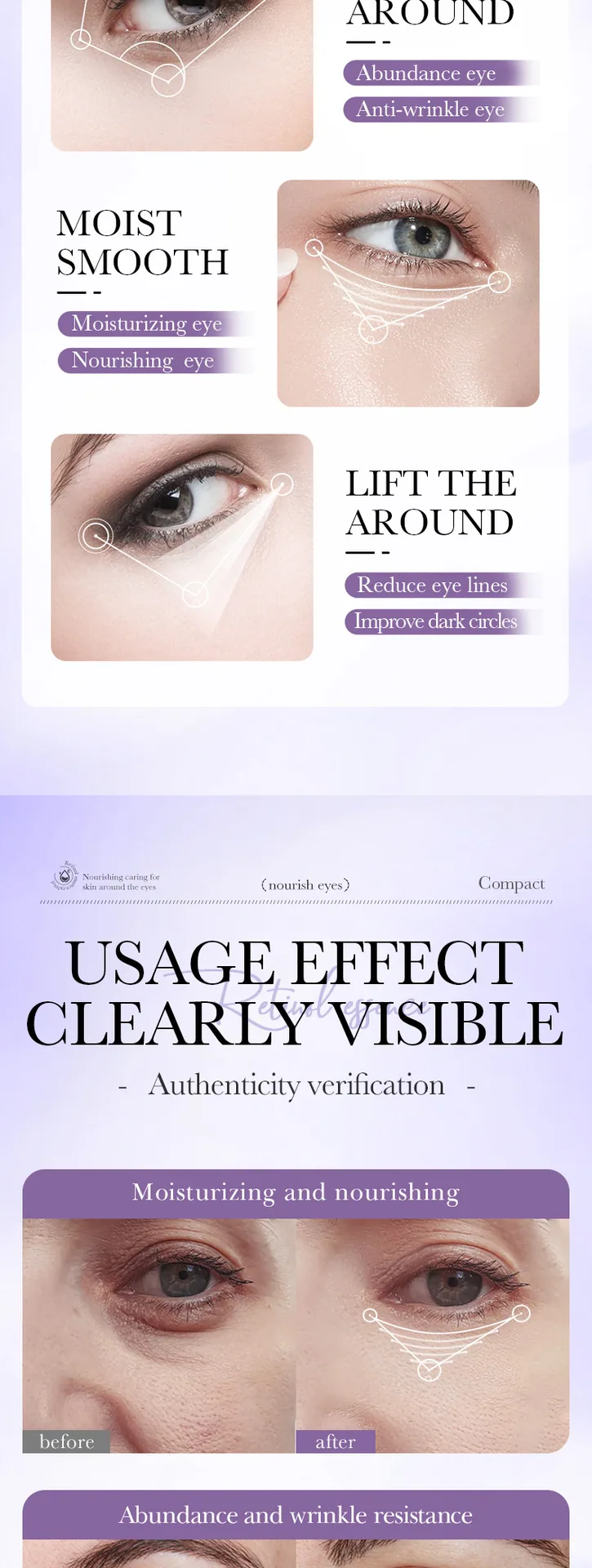 BIOAOUA Retinol Firming and Nourishing Eye Cream Moisturizing Eye Periphery Ingredients Effect Description Page 14