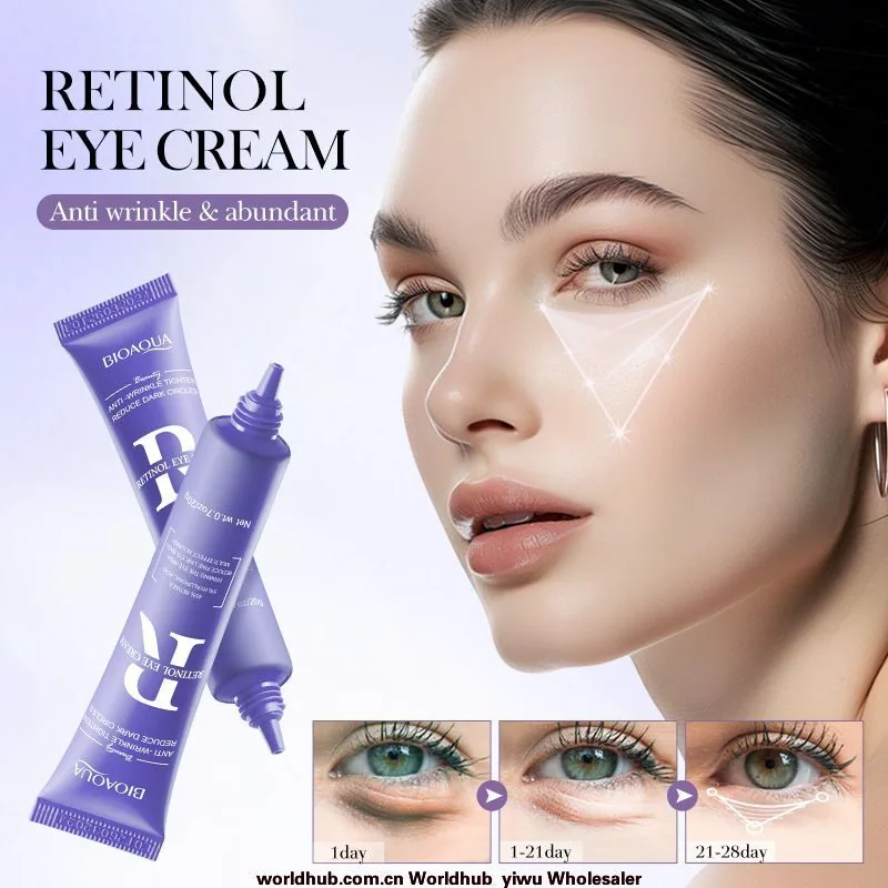 BIOAOUA Retinol Firming and Nourishing Eye Cream Moisturizing eye cream around the eyes cross-border foreign trade wholesale