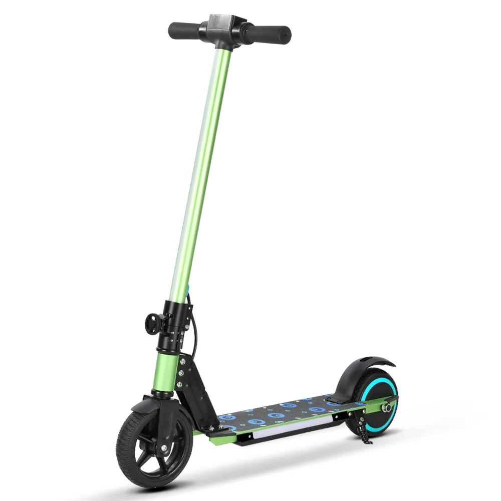 Customized 6-12 scooter children's electric scooter with shock absorption, foldable lithium battery for commuting, mini electric 2