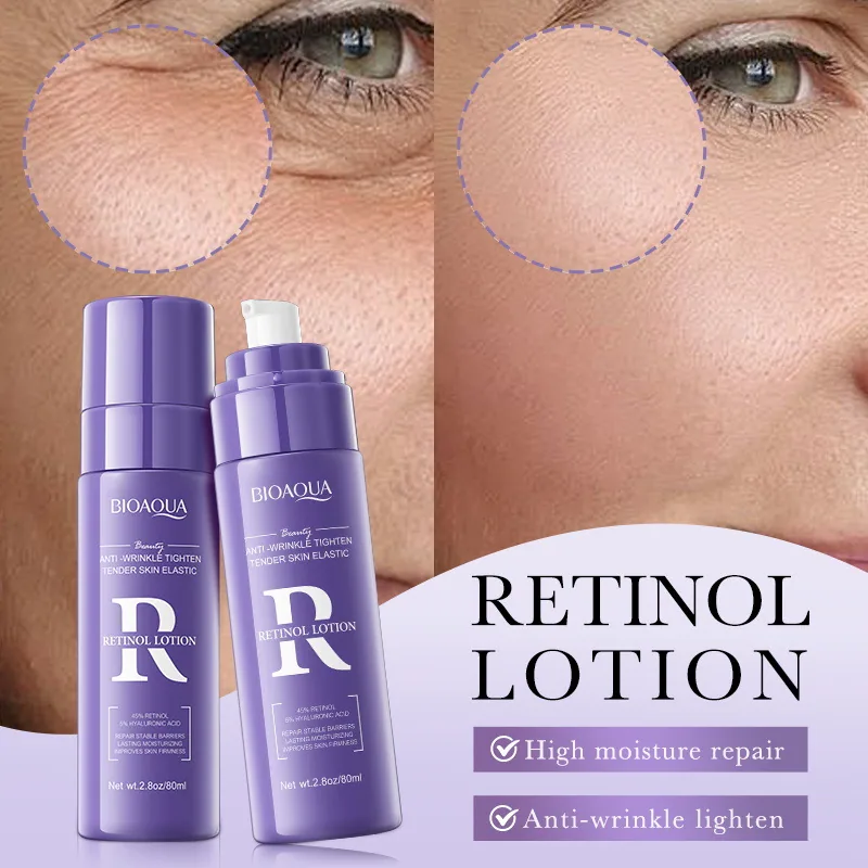 BIOAOUA Anti Wrinkle Firming lotion Close up of Pump Head