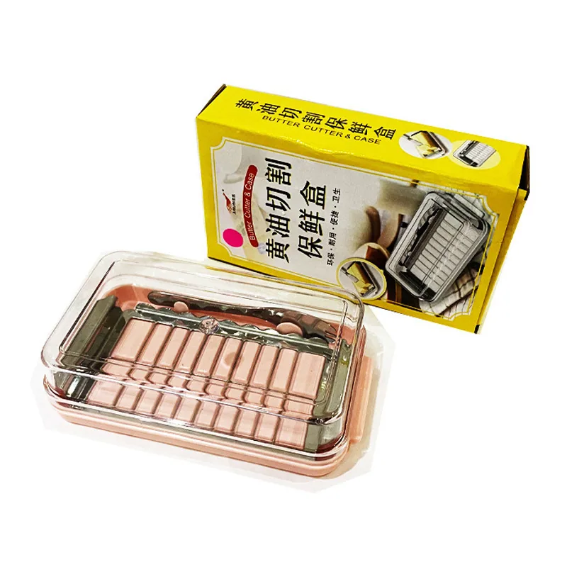 Butter box, butter cutting box, butter cutter, butter preservation box, lid, butter box, butter splitting storage box 3