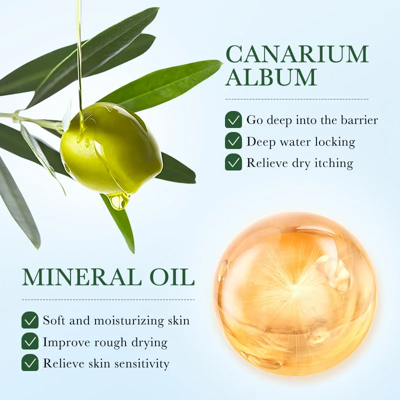 Use scene of ZOZU olive oil whitening lotion, daily skin care, cross-border e-commerce supply