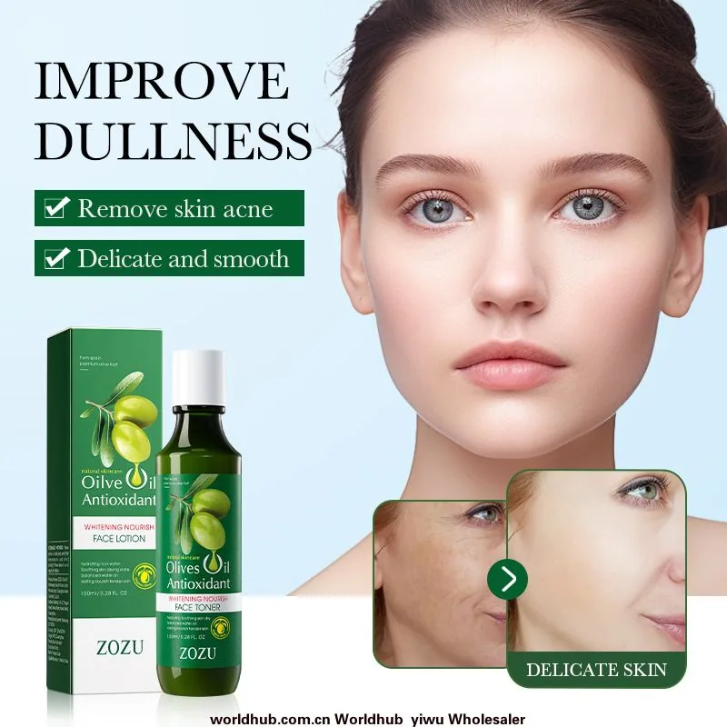 ZOZU Olive Oil Whitening Nourishing Emulsion Brightening Skin Rejuvenation Emulsion Cross-border Foreign Trade Wholesale