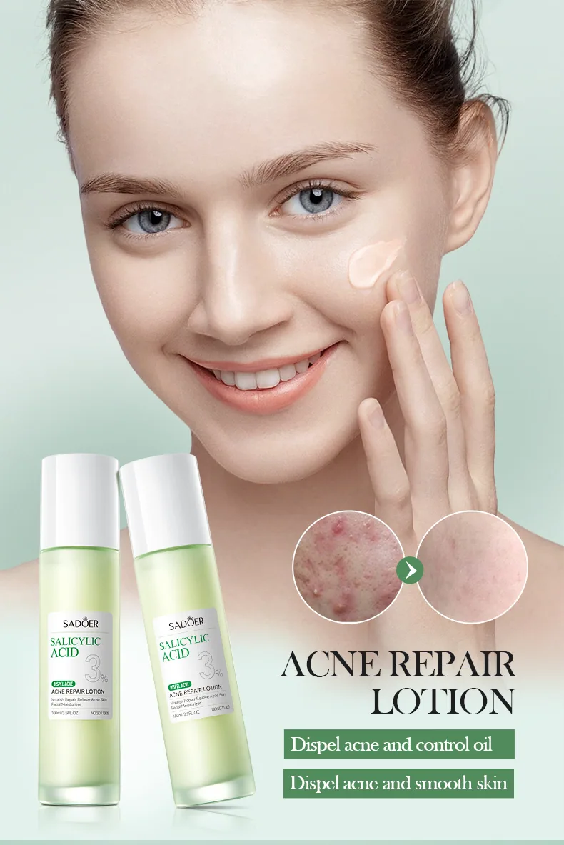 SADOER Salicylic Acid Acne Removing&Repairing essence Cream features details, moisturizing, moisturizing and refreshing, cros
