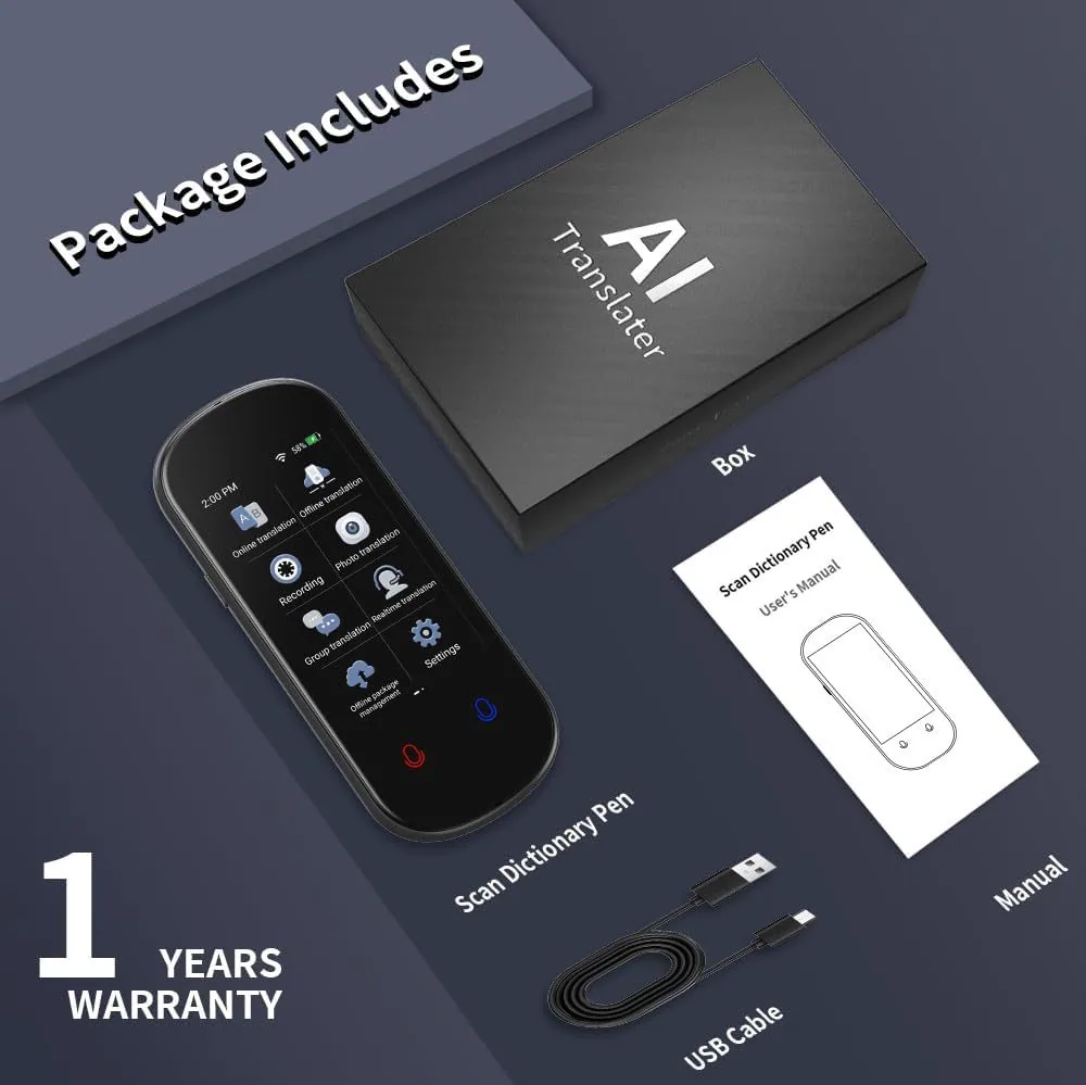 VoiceTranslator language translator Z2 real-time two-way translation supports 138 languages and cross-border hits 12
