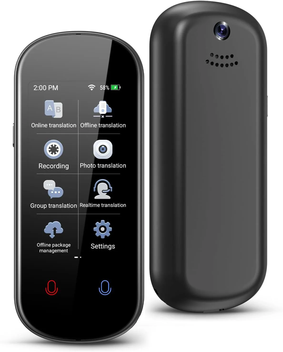 VoiceTranslator language translator Z2 real-time two-way translation supports 138 languages and cross-border hits 39