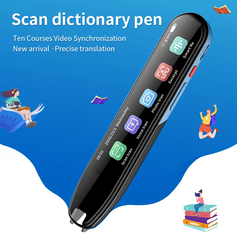 Cross-border version of 5-inch large screen offline scanning translation pen 112 Chinese online translation