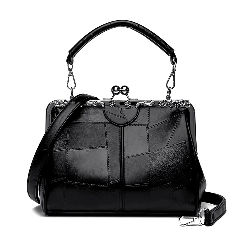 Commerce extérieur 2024 nouveau rétro femmes sac à main mode clip sac décontracté texture unique épaule sac à bandoulière en gros 5
