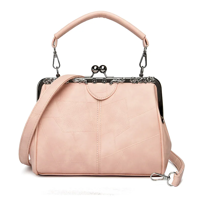 Commerce extérieur 2024 nouveau rétro femmes sac à main mode clip sac décontracté texture unique épaule sac à bandoulière en gros 4
