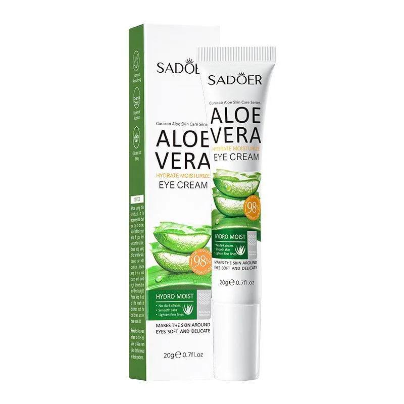 SADOER Aloe Vera Eye Cream Moisturizing, Moisturizing, Firming, Firming, Moisturizing, Purging, Lifting Eye Cream, Foreign Trade