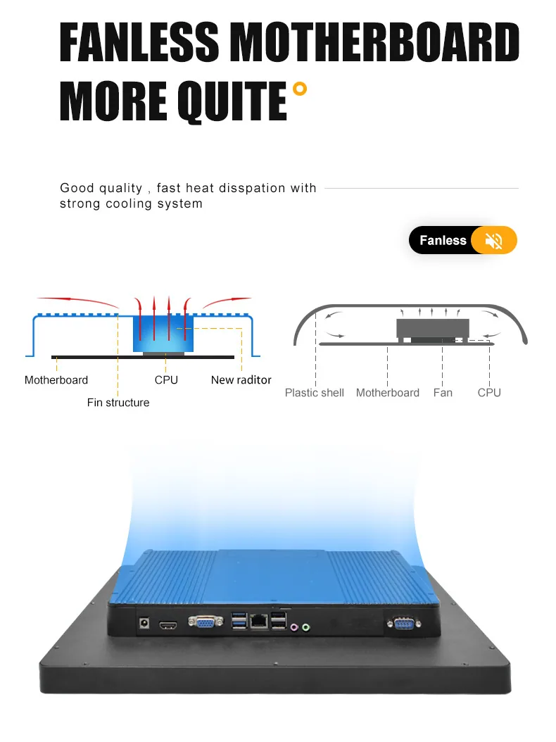 17-inch 4:3 POS Terminal All-in-One with High-Definition Capacitive Touch 13