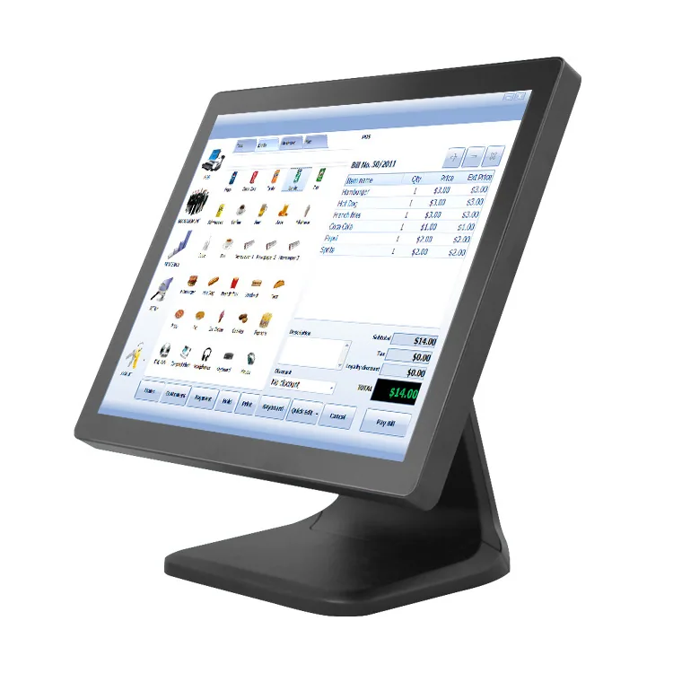 17-inch 4:3 POS Terminal All-in-One with High-Definition Capacitive Touch