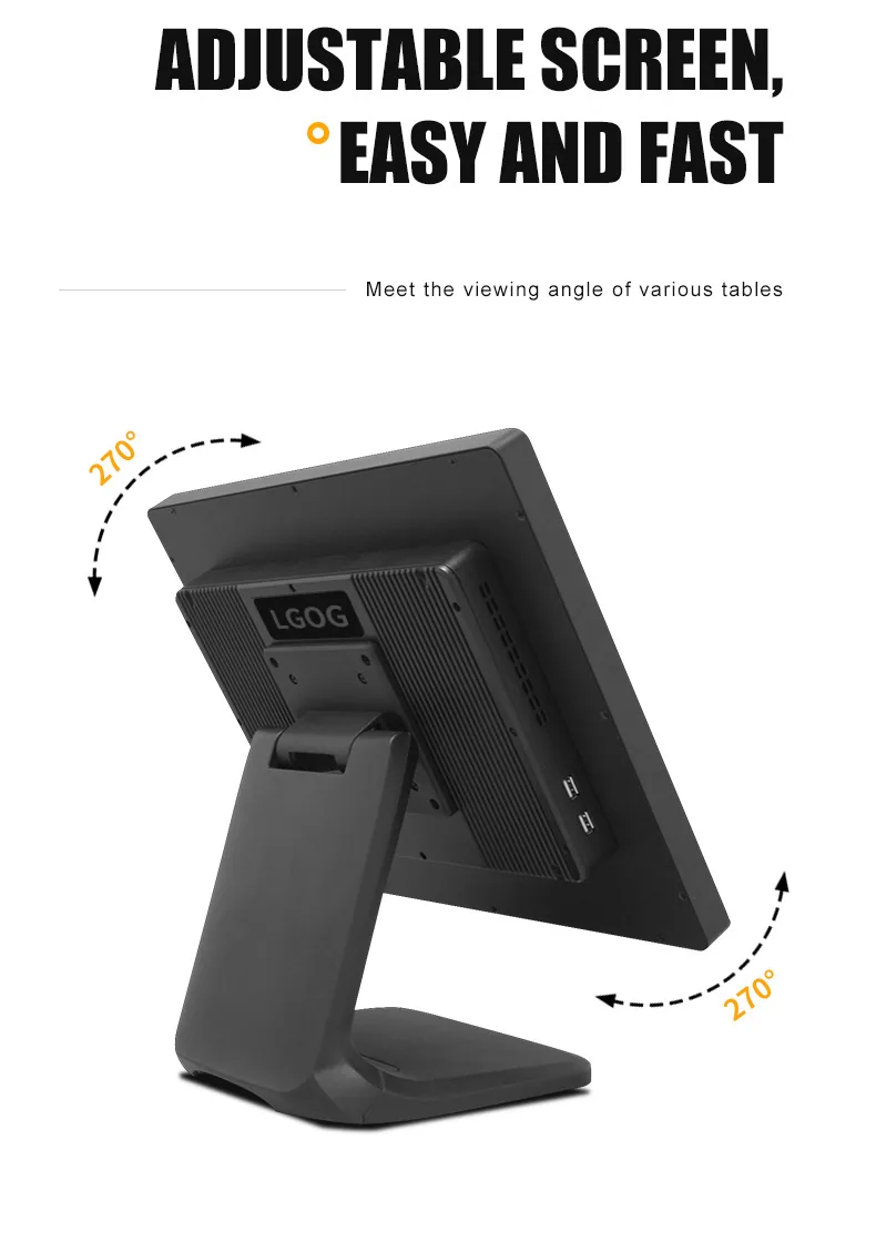 17-inch 4:3 POS Terminal All-in-One with High-Definition Capacitive Touch 11