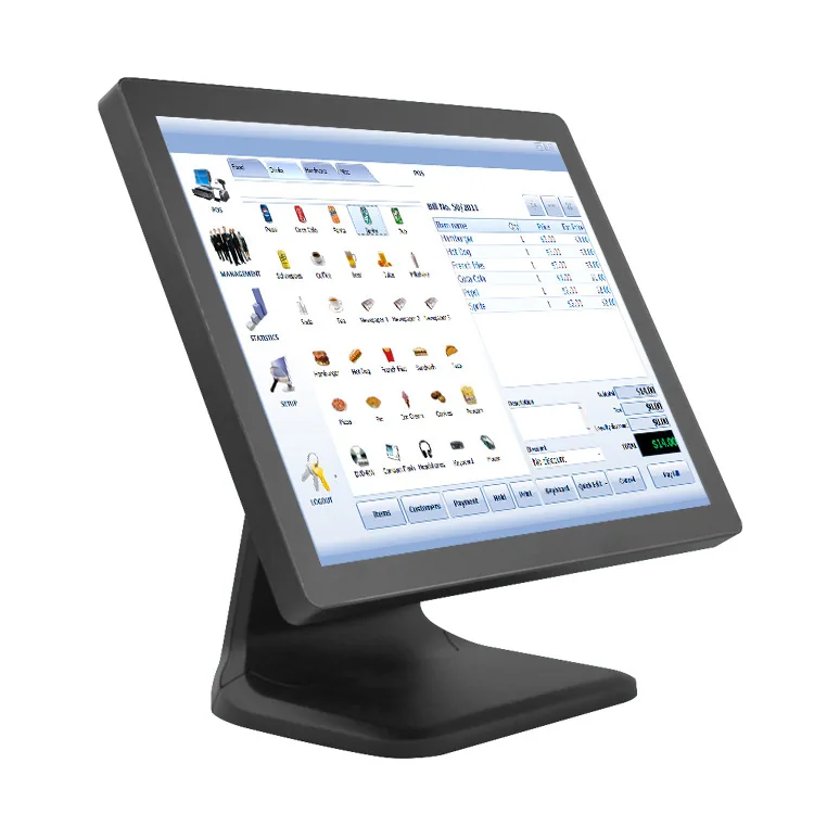 17-inch 4:3 POS Terminal All-in-One with High-Definition Capacitive Touch 2