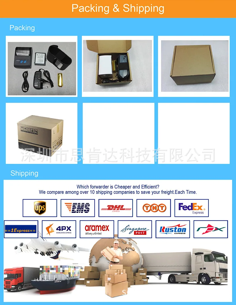 Bluetooth printer. Por Bluetooth printer SGT-B58V. 15