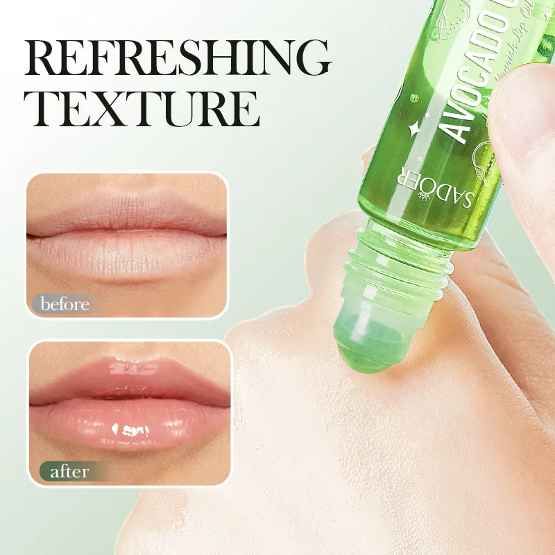 Avocado Lip Moisturizing Oil Available in Multiple Colors, Different Scents and Styles, Cross border Wholesale Selection