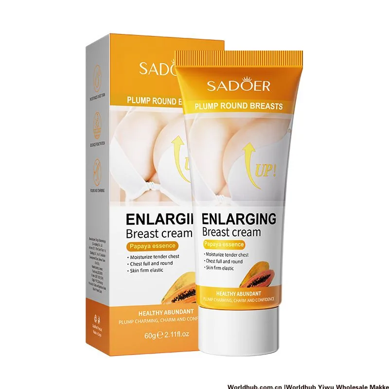 SADOER Papaya Coconut Extract Beauty Cream has a soft texture that moisturizes the skin and chest care, cross-border foreign