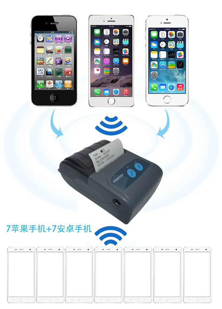 EPSOLON takeaway printer Bluetooth printer for IOS 13