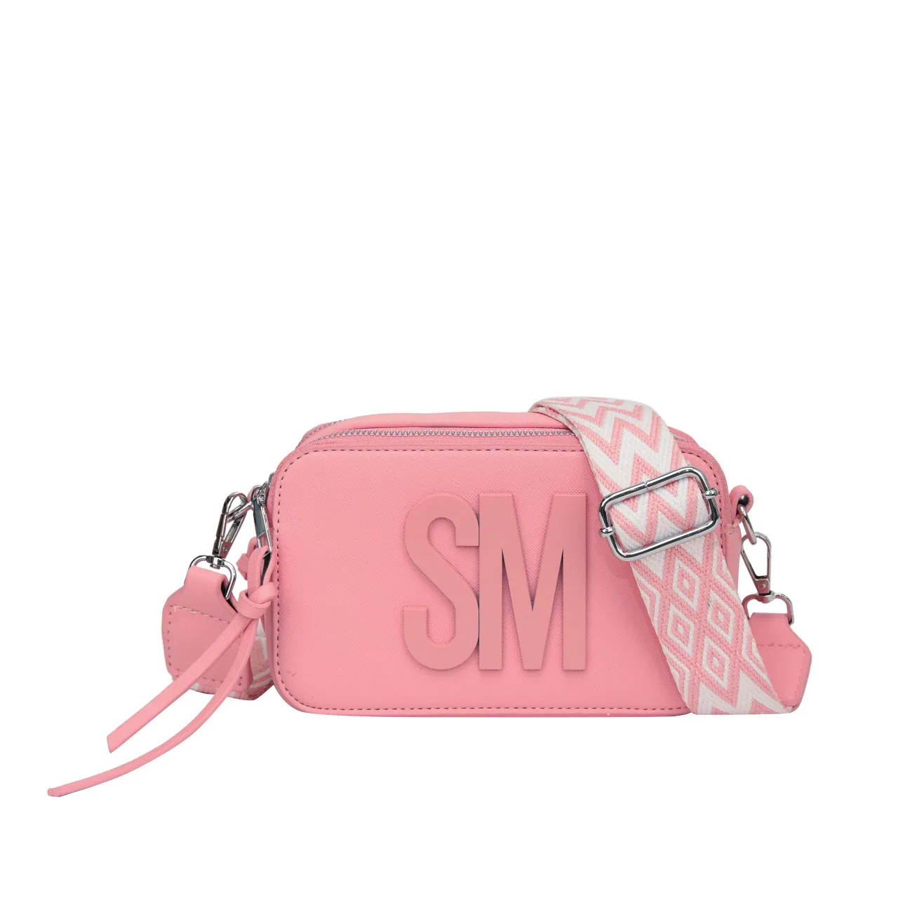 2024 New Fashionable and Trendy Womens Bag, Casual and Versatile, Small Square Bag with Small Letters, Wide Shoulder Strap, Popu 8