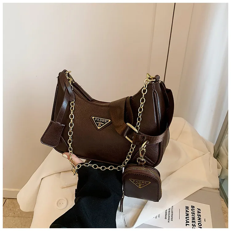 High end Western style niche design bag for women 2024 new popular and popular versatile crossbody bag, single shoulder armpit b 8
