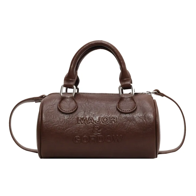2024 New Cross Border Bags, Womens Bags, Simple Fashion Letter Embossed Tote Bags, Crossbody Bags, Boston Bags 2