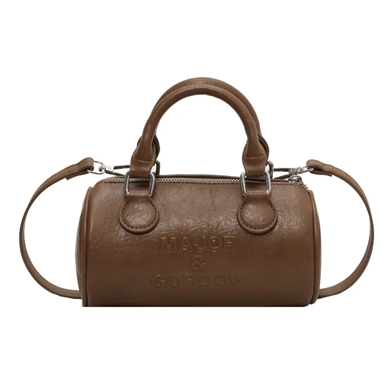 2024 New Cross Border Bags, Womens Bags, Simple Fashion Letter Embossed Tote Bags, Crossbody Bags, Boston Bags 4