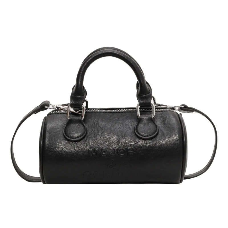 2024 New Cross Border Bags, Womens Bags, Simple Fashion Letter Embossed Tote Bags, Crossbody Bags, Boston Bags