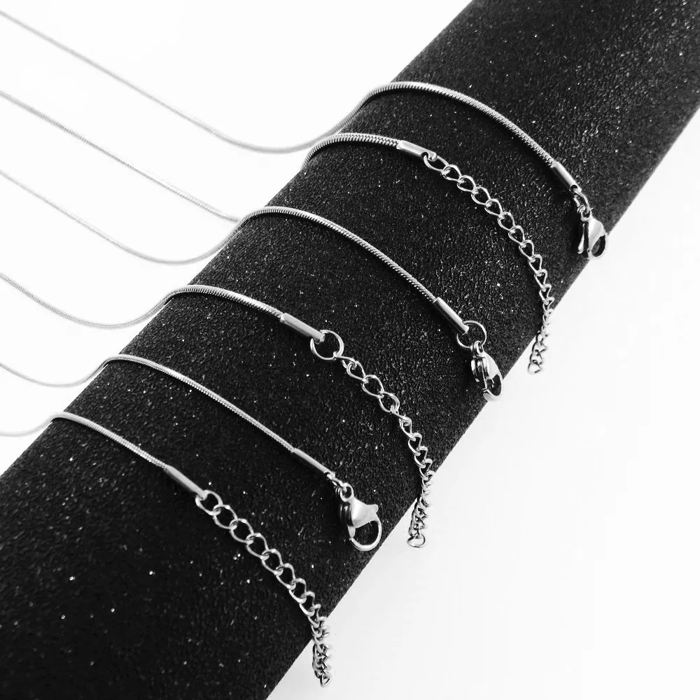 DIY chain in stock color preservation 18k gold box chain necklace bracelet material semi-finished chain manufacturer wholesale 4