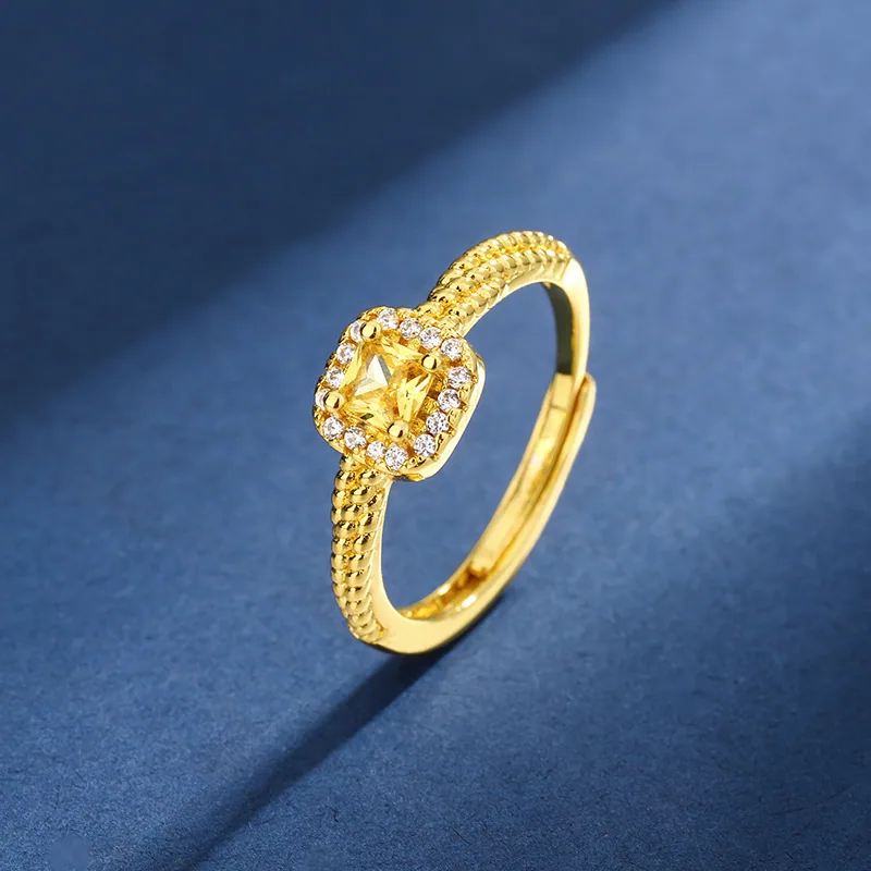 Necklace for women, versatile and high-end. Gold zircon titanium steel does not fade, genuine gold electroplated copper micro in 3