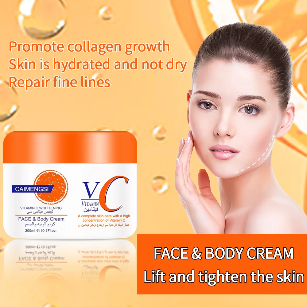 Exclusivo de comercio exterior transfronterizo para todo inglés VC crema facial hidratante, hidratante, que reduce los poros, tensa y b 6