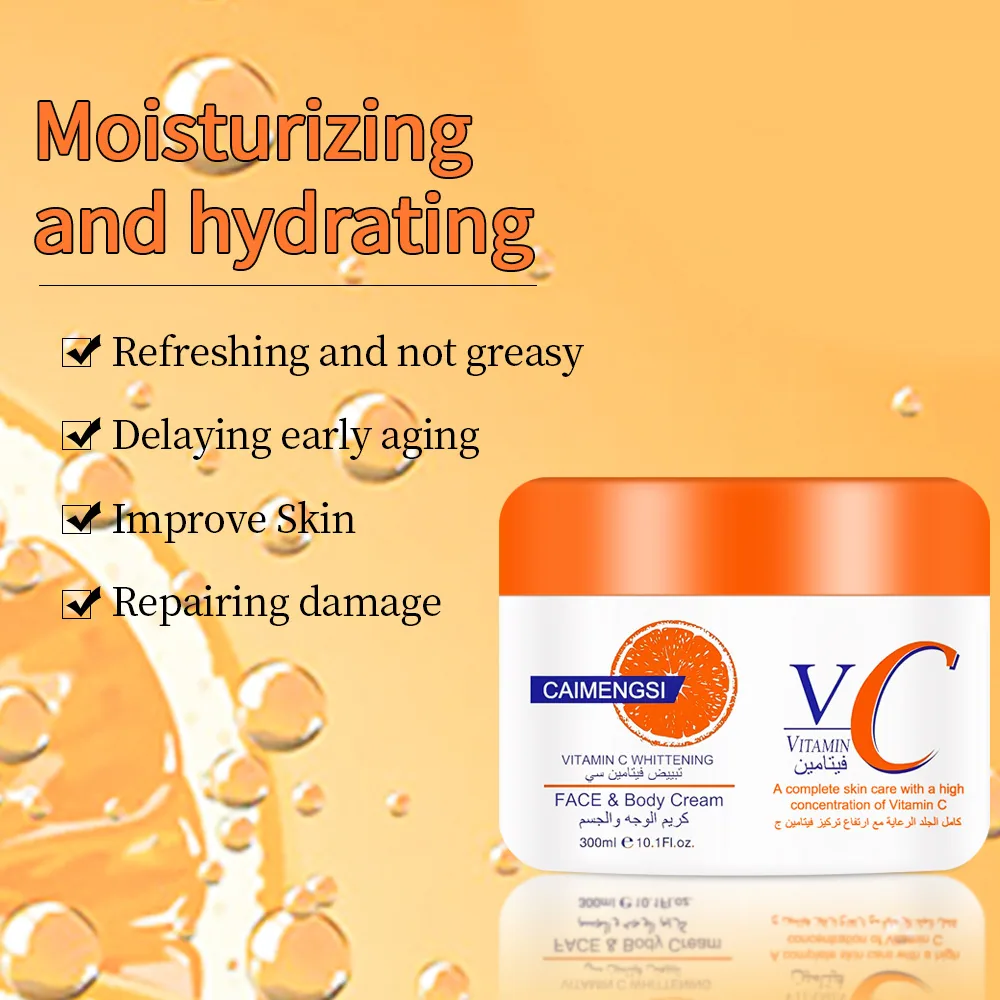 Exclusivo de comercio exterior transfronterizo para todo inglés VC crema facial hidratante, hidratante, que reduce los poros, tensa y b 5