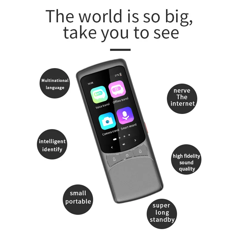 4G Intelligent Voice Translator Viet Nam Translator Cantonese Lao Voice Broadcast Multilingual Offline Translation Pen 2