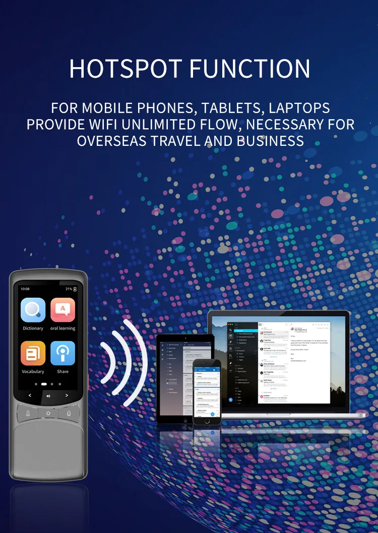 4G Intelligent Voice Translator Viet Nam Translator Cantonese Lao Voice Broadcast Multilingual Offline Translation Pen 23