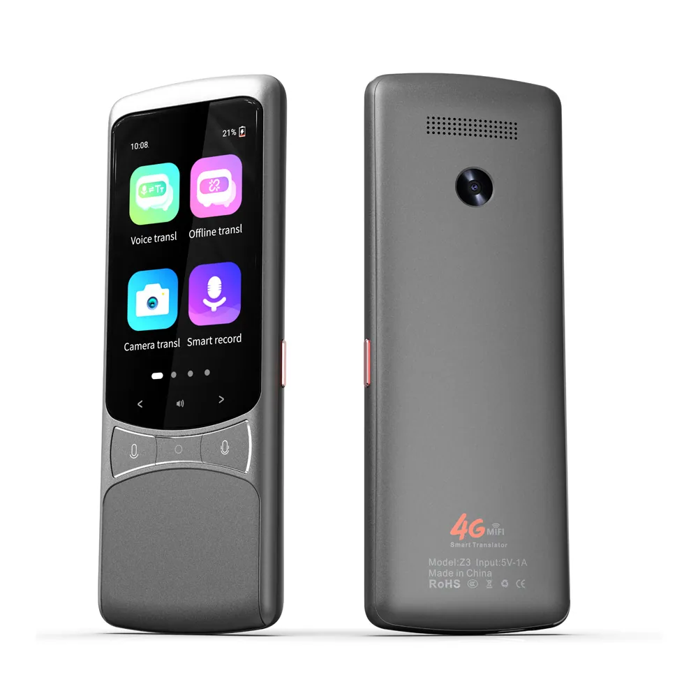 4G Intelligent Voice Translator Viet Nam Translator Cantonese Lao Voice Broadcast Multilingual Offline Translation Pen 4