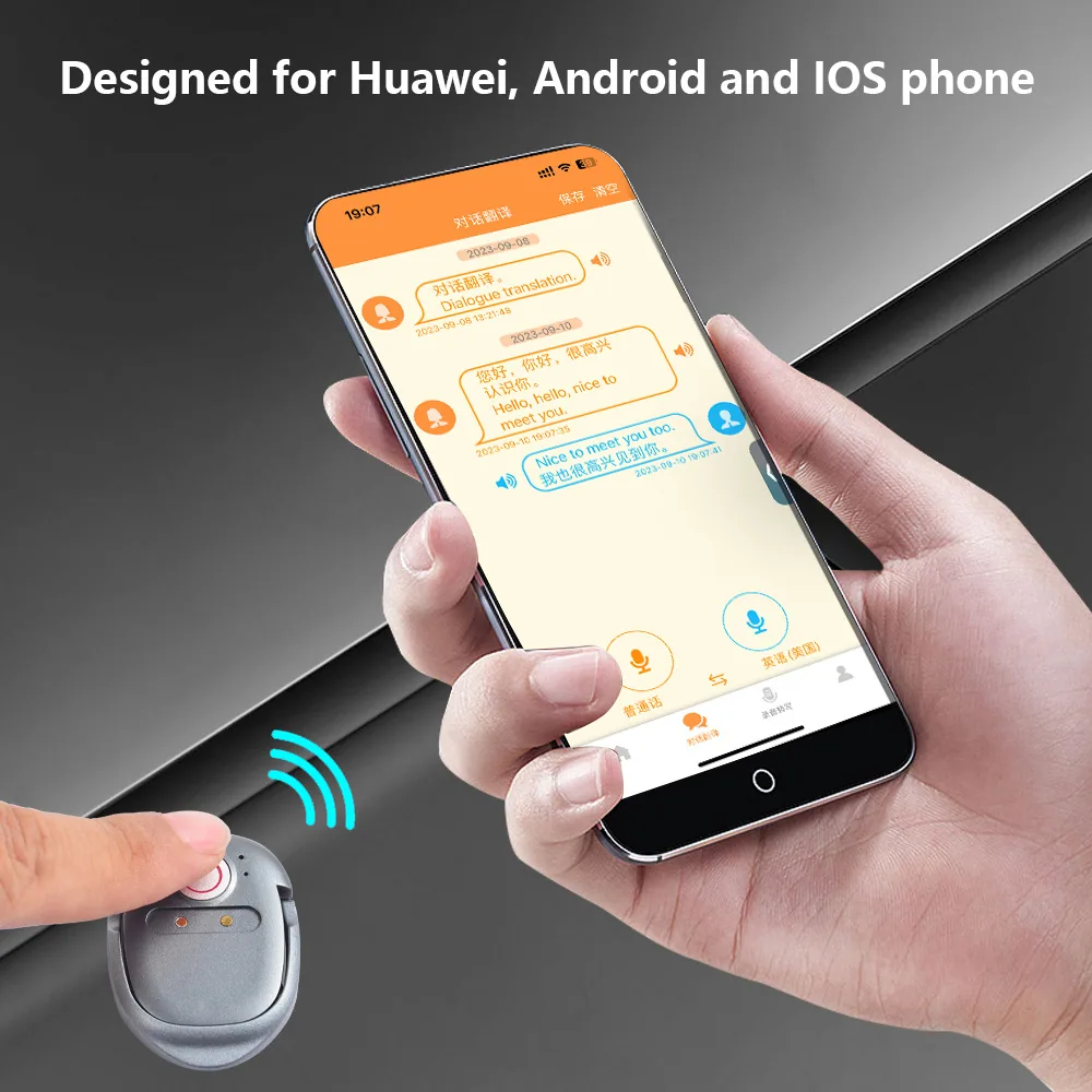 Voice Typing Translator Multi-Chinese Chat Translator Mobile Phone Holder Translator Pen 4