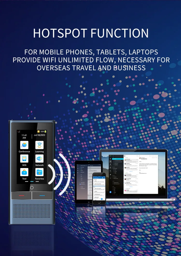 Smart Offline Translator Translator 4G Intelligent Voice Translator Viet Nam Mongolia Simultaneous Translator Factory Price 20