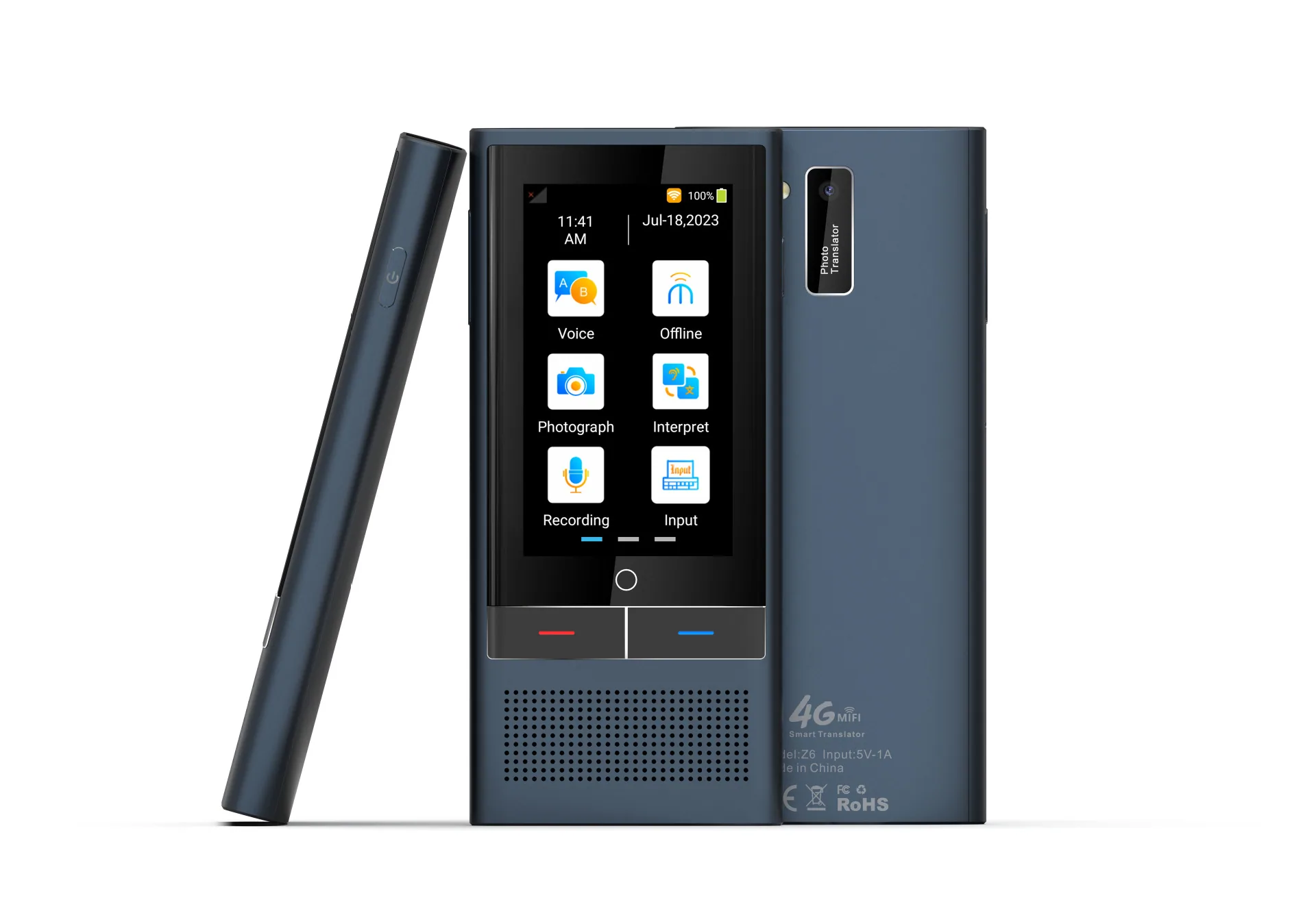 Smart Offline Translator Translator 4G Intelligent Voice Translator Viet Nam Mongolia Simultaneous Translator Factory Price 6