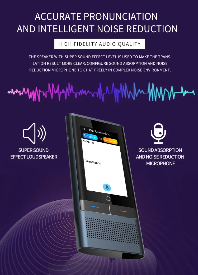 Smart Offline Translator Translator 4G Intelligent Voice Translator Viet Nam Mongolia Simultaneous Translator Factory Price 17