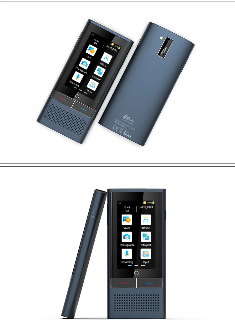 Smart Offline Translator Translator 4G Intelligent Voice Translator Viet Nam Mongolia Simultaneous Translator Factory Price 25